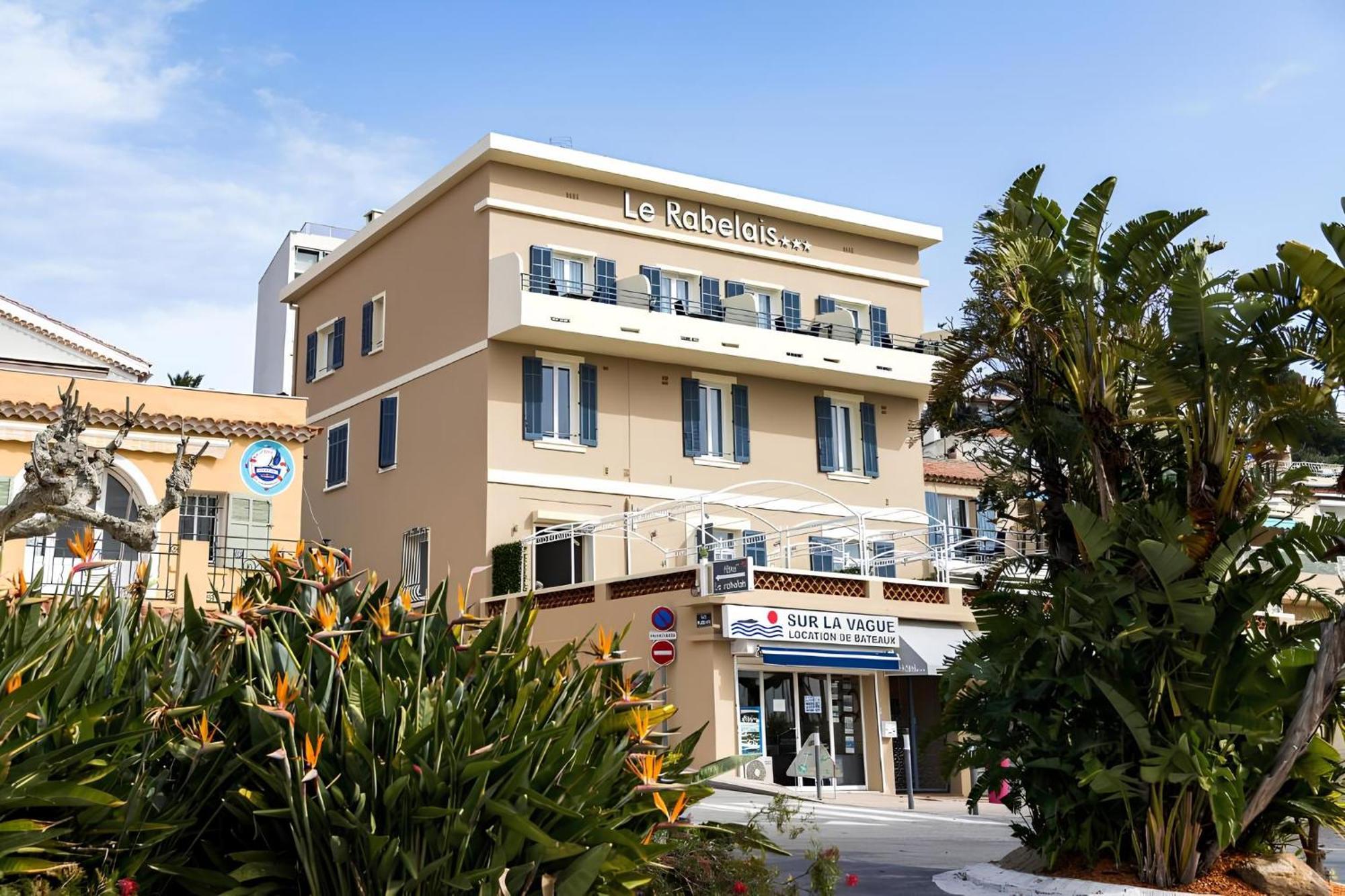 Hotel Le Rabelais Le Lavandou Exterior foto